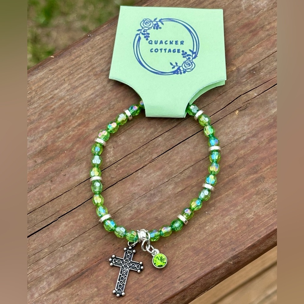 Quaker Cottage NWT Handcrafted Christian Bracelet